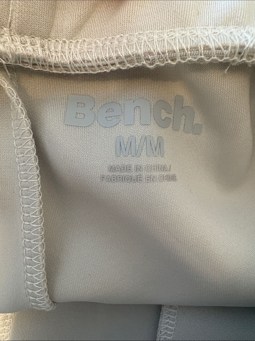 Bench beige grey softstreme high waisted pant sz m medium tried on only - Picture 4 of 6